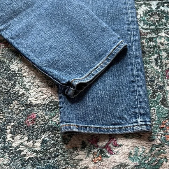 Levi's Wedgie Straight Fit Denim Jeans sz 25 - Picture 7 of 8